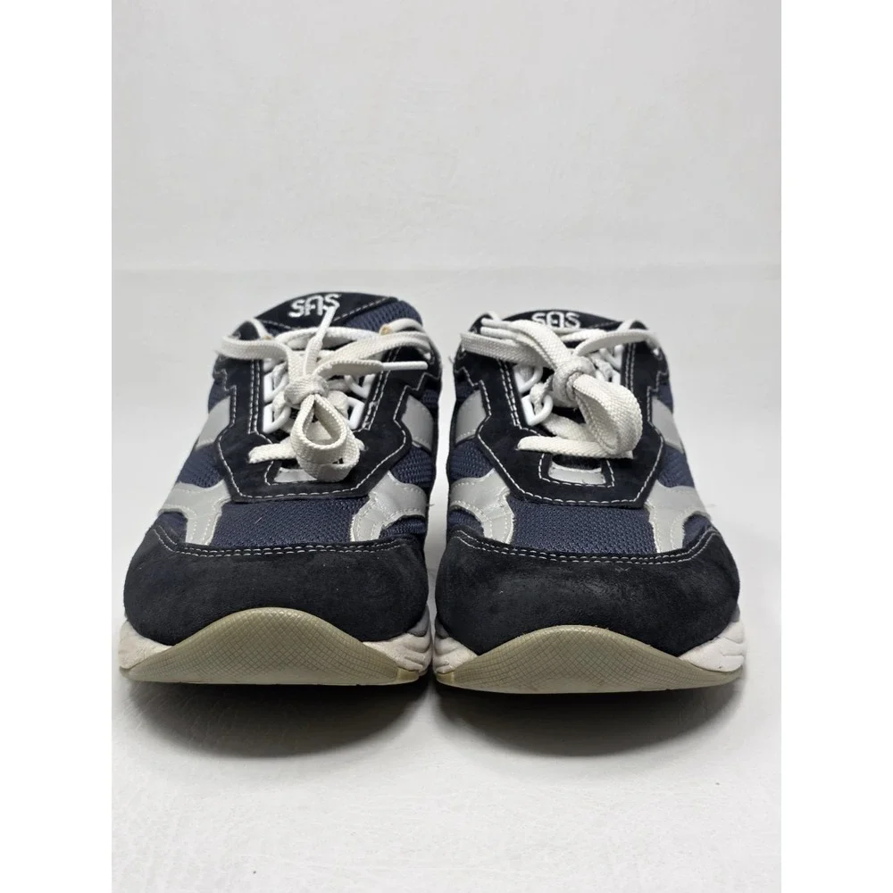 SAS Tour Mesh Lace Up Sneakers Tri-pad Comfort Made In The USA Women's  7.5 Blue
